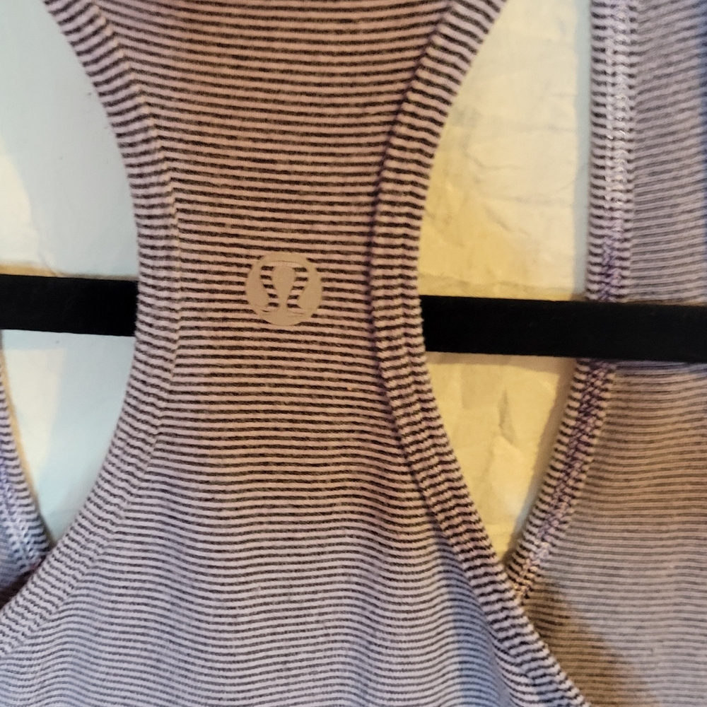 Lululemon Cool Racerback Purple Tank Top - Picture 3 of 3